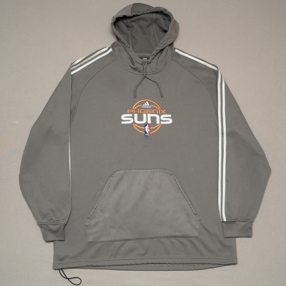 Vintage NBA‎ Fusion Phoenix Suns Adidas 3 Stripes Scuba Hoodie Adult XL Athletic